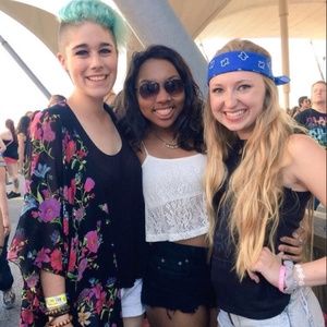 Nordstrom White Lace Crop Top